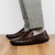 Marco Di Milano Alba Men’s Genuine Ostrich Leg Kango Tabac Driving Shoes