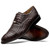 Marco Di Milano John Men’s Woven calfskin Genuine Caiman Crocodile Cap Toe Brown Oxford