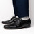 Marco Di Milano Leonardo Men’s Genuine Caiman Crocodile Black Dress Derby