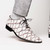 Oliveri Men’s Genuine Pirarucu Skin Classic Dress Oxford | Marco Di Milano Exotic Shoes in Newspaper