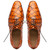 Oliveri Men’s Genuine Pirarucu Skin Classic Dress Oxford | Marco Di Milano Exotic Shoes in Brandy