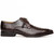 Merida Genuine Caiman and Lizard Skin Brown Dress Derby | Marco Di Milano Exotic Shoes