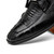 Andretti Men’s Genuine Ostrich Leg Dress Derby | Marco Di Milano Exotic Shoes in Black