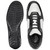 Belvedere Corvo Genuine Ostrich Leg and Italian Leather Casual Sneakers in Black & White