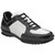 Belvedere Corvo Genuine Ostrich Leg and Italian Leather Casual Sneakers in Black & White