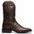 Marco Di Milano Tucson Genuine Caiman Belly Skin Aged Brown Cowboy Boot