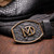 Marco Di Milano Kansas Genuine Python Skin Black Cowboy Boot
