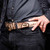 Texas Genuine Caiman Crocodile Skin Belt in Stone Orix with Antique Western Buckle | Marco Di Milano Exotic Belt