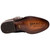 Phoenix Genuine Caiman Belly Skin Aged Brown Cowboy Boot | Marco Di Milano Western Boots