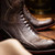 Denver Genuine Ostrich Leg Skin Brown Cowboy Boot | Marco Di Milano Western Boots