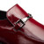 Accola Textured Burgundy Slip On | Mezlan Dress Loafer for Men