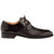 Capello Hi-Shine/Calf Brown Cap Toe Derby | Mezlan Dress Shoes for Men