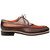 Bowery Calfskin/Deerskin Chocolate Multi Derby | Mezlan of Spain Dress Shoes for Men