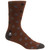 Stacy Adams Taupe Oversized Dots Crew Dress Sock