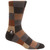 Stacy Adams Black/Taupe Oversized Checks Crew Dress Sock