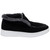 Mauri Black Suede Leather & Shearling Loafers CHILI for Men