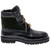 Mauri Men’s Genuine Ostrich Leg Black/Green Sneakers HAWK