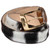 Mauri Men’s Brooklyn Natural Pony Hair Belt with Gold Buckle