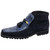 Mauri Men’s Alligator and Suede Blue Chukka Boots BLADE with Lugz Sole