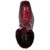 Mauri Men’s Hornback Tail & Crocodile CAVE Red Ankle Boots