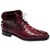 Mauri Men’s Hornback Tail & Crocodile CAVE Red Ankle Boots