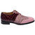 Mauri Men’s Genuine Alligator Skin Wingtip Pink Caracalla Shoes