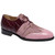 Mauri Men’s Genuine Alligator Skin Wingtip Pink Caracalla Shoes