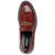 Mauri Men’s Alligator Skin Moc Toe Chapel Gold Dress Loafers