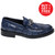 Mauri Men’s Alligator Skin Chapel Wonder Blue Dress Loafers