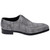 Mauri Men’s Genuine Alligator Skin Oxford Light Grey Shoes