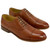 Alan Payne Men's Clark Brandy Parma Italian Calfskin Leather Cap Toe Oxford