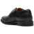 Stacy Adams Men’s Smooth Leather Wing Tip Black Oxfords Bennett