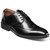 Stacy Adams Men’s Smooth Leather Wing Tip Black Oxfords Bennett