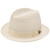 Stetson Madison Fedora Beige Milan Straw Hat