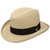 Stetson El Dorado Sand Florentine Milan Straw Homburg Hat
