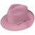 Stetson Stratoliner Mauve Florentine Milan Firm Finish Straw Hat