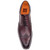 Ugo Vasare H and H Brogue Goodyear Welt Wingtip Bubble Toe Burgundy Dress Shoes