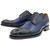 Ugo Vasare Gaelic Goodyear Welt Cap Toe Navy Dress Shoes