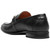 Florsheim Zaffiro Black Moc Toe Bit Loafer II