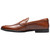 Florsheim Modena Moc Toe Cognac Leather Penny Loafer for Men