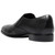 Stacy Adams Lockwood Burnished Black Leather Wingtip Ornament Slip On Dress Shoes for Men