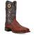 Dan Post Marsh Cognac Caiman Skin Cognac Square Toe Western Cowboy Boots