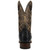 Dan Post Marsh Black Caiman Skin Broad Square Toe Western Cowboy Boots