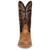 Dan Post Spurline Honey/Chocolate Teju Lizard Round Toe Western Cowboy Boots