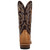 Dan Post Spurline Honey/Chocolate Teju Lizard Round Toe Western Cowboy Boots
