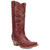 Dan Post Mesa Red Leather Snip Toe Western Cowgirl Boots