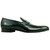 Alan Payne Men's Carlo Black Round Toe Penny Loafer
