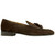 Alan Payne Porto Brown Suede Tassel Loafer for Men
