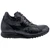 MAURI Men’s Brett Black Ostrich Quill & Ostrich Leg Sneaker
