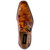 MAURI Men’s Alligator Leather Shadow Toffee Smoke Cognac Shoes
